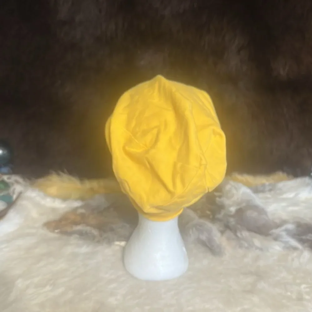 Yellow La Ma Ma  Beanie OS (5175)